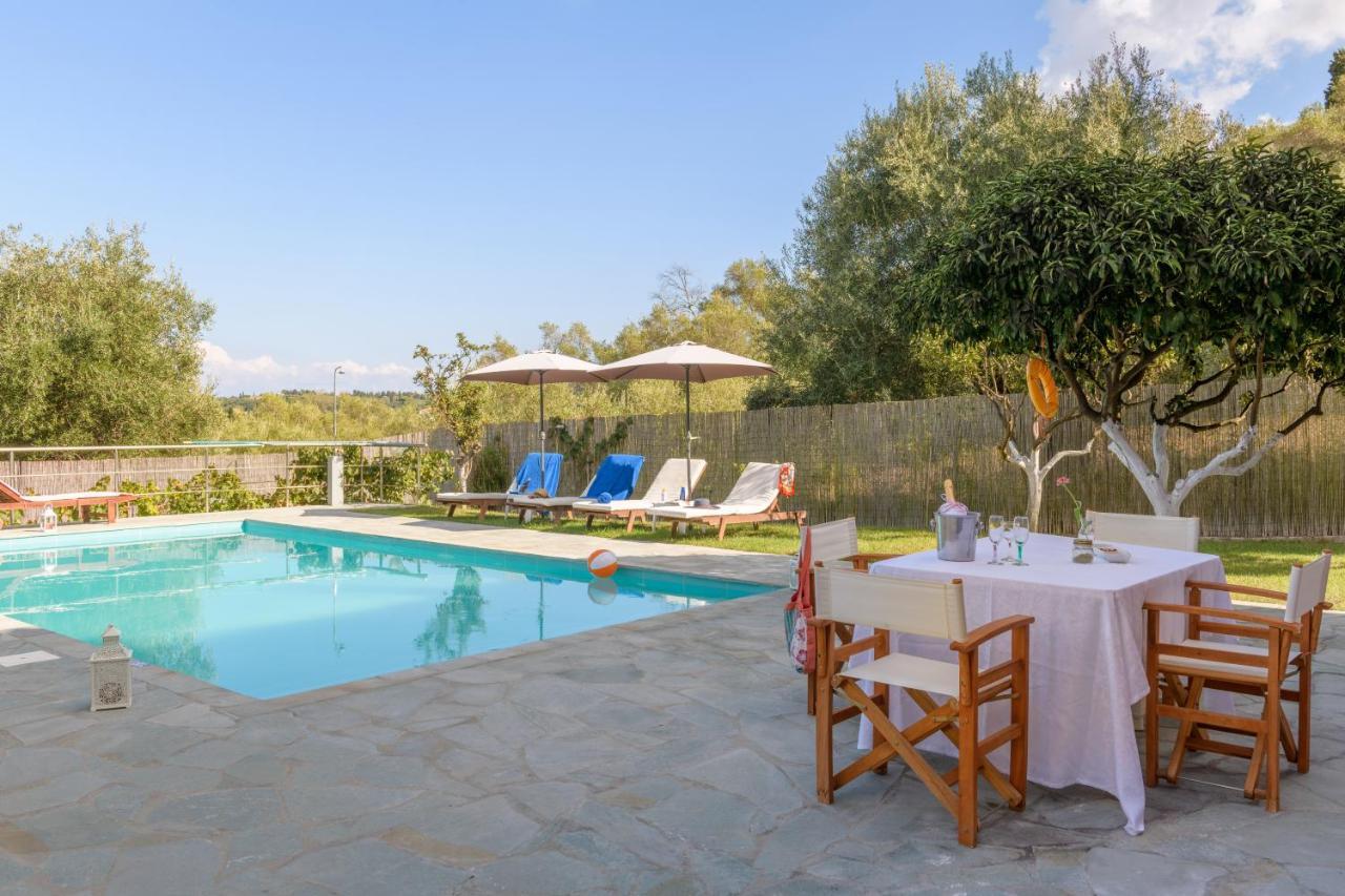 Casa Elisabetta Corfu Villa Kynopiástai Eksteriør billede